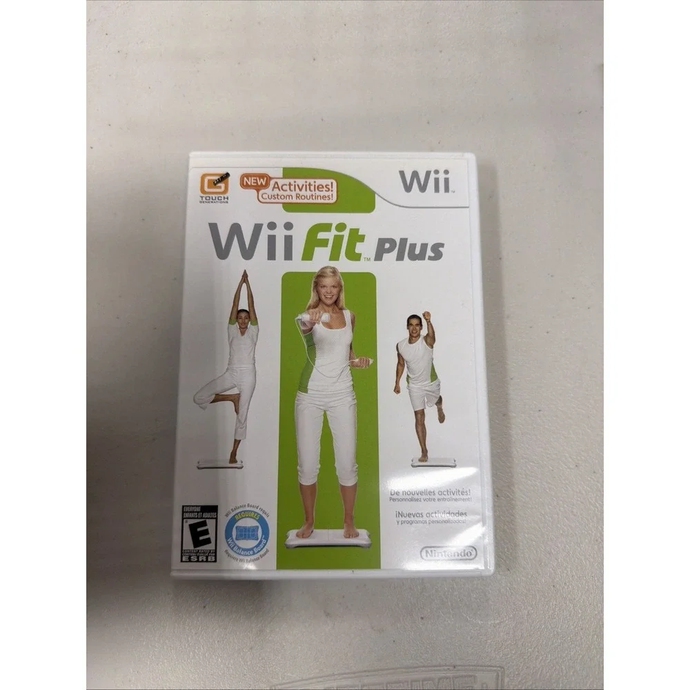 NINTENDO Wii - Wii Fit Plus Game with Manual Complete